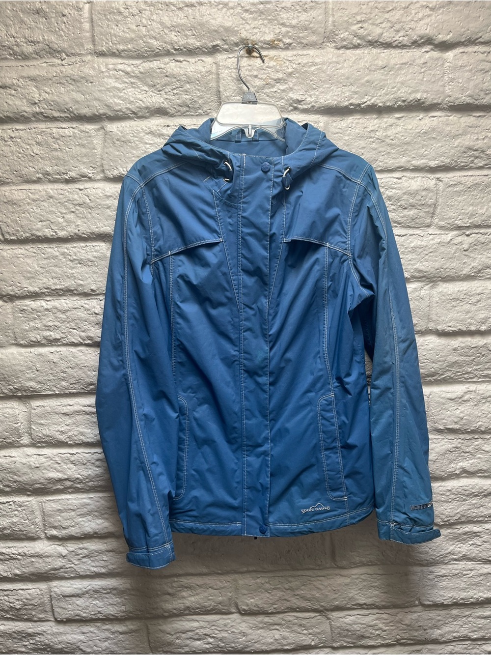 Eddie Bauer Sky Blue Hooded Ski Jacket